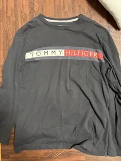 TOMMY HILFIGER ブラック 長袖シャツ M