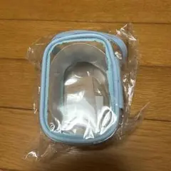 推しグッズ！ ミニポーチ 水色 ぬいぐるみ用