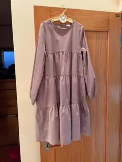 ワンピース　長袖　テビロック