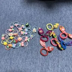 子供用ヘアゴム　ミニゴム　リボンゴム　新品　未使用