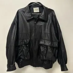 フリークスストア フェイクレザージャケット 黒 フリーサイズ