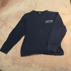 CAMP7 長袖カットソー 140 ネイビー