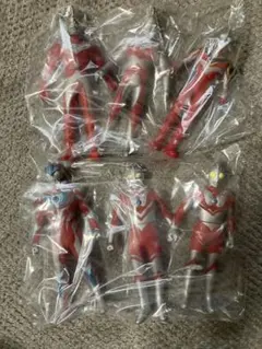 ウルトラマンフィギュア 6体セット　中古品