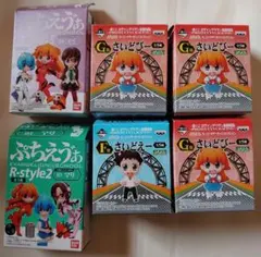 バンダイ/ ぷちえう゛ぁ ・エヴァンゲリオン 一番くじG賞F賞フィギュア６品