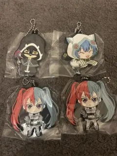 無限ガチャでレベル9999 カプセルラバーマスコット 4点