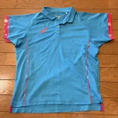 asics JTTA公式 ポロシャツ 半袖 スポーツウェア