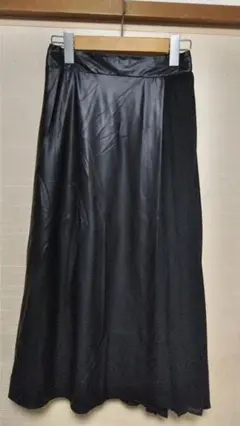 【新品】切り替えプリーツロングスカート