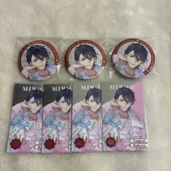 にじさんじ8周年 8thAnniversary 缶バッジ チェキ風カード 夢追翔