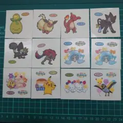 ポケモンパンシール 12枚