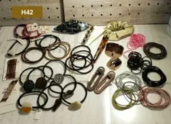 H42新品ポニーフック&ヘアアクセサリーまとめ売り