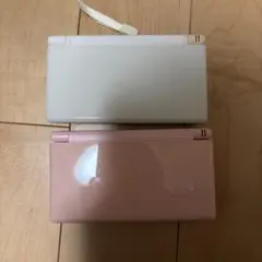 ニンテンドーDS Lite ピンク ホワイト　本体2個セット