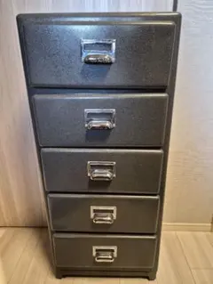 DULTON 5段チェスト グレー 100-135