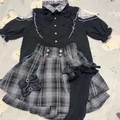 キッズ 地雷系服 セット
