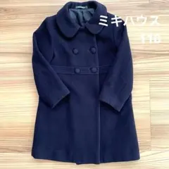 ⭐︎MIKIHOUSE⭐︎ミキハウス　ウールコート ネイビー受験　塾　110 お受験