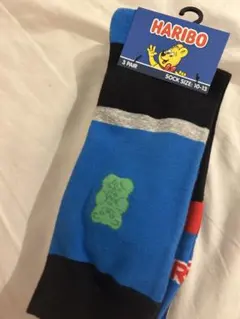 HARIBO ソックス 3足セット グミベアデザイン