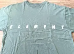 【9/2本日限定大特価！未使用に近い】ELEMENT Tシャツ ロゴ入り160㎝
