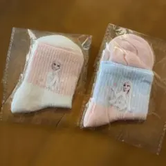エルサ ディズニー キッズ靴下 2色セット