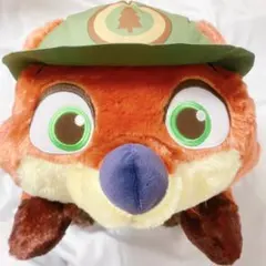ズートピア 赤いほっぺ 寝そべり スーパーラージキッズぬいぐるみ ニック 幼少期