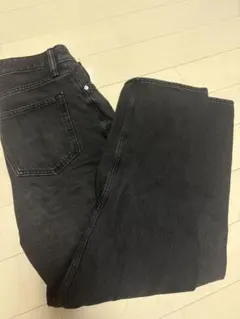 H&M LOOSE AMPLE デニムパンツ ブラック 29/30 古着のサムネイル