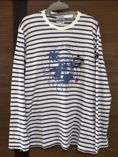 LUPO DI MARE SINA COVA ボーダー 長袖Tシャツ Lのサムネイル