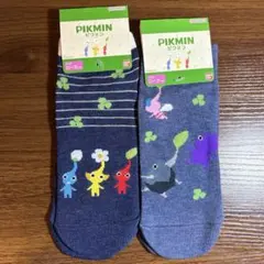 新品 PIKMIN ピクミン ソックス 靴下　23-25cm 　2足セットのサムネイル