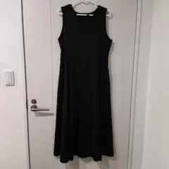 UNIQLO ユニクロ　AIRism ノースリーブロングワンピース L