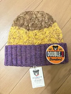 DOUBLE.B ニット帽 Sサイズ