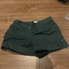 earth music&ecology ダークグリーン ショートパンツ M