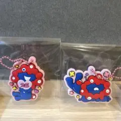 【新品未使用】EXPO2025ミャクミャク　ぷっくりラバーマスコット　2点
