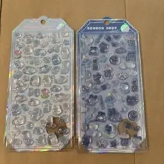 ボンボンドロップシール シャーベット よるねこボンボン みずいろボンボン