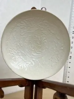 中国宋〜元時代　白磁碗　定窯系　古陶磁　茶碗　古美術　時代物　箱付 ES1-12 中国宋〜元時代 白磁碗 定窯系 古陶磁 茶碗 古美術 時代物