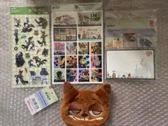ズートピア　ダイソー　4種