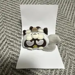 サンリオ　シークレットブローチ　りすもふもふデザイン　バッドばつ丸