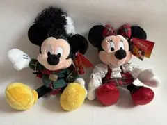 ディズニーストア　イギリス　ミッキー ミニー ぬいぐるみ セット
