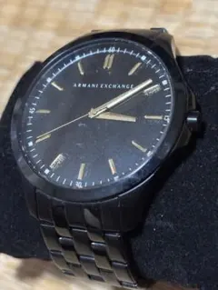 ♥️動作品 Armani Exchange アナログ腕時計 ブラック EA レア 2025年最新】A|X ARMANI EXCHANGE メンズ 腕時計(アナログ)の人気