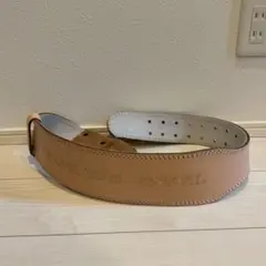 ゴールドジム トレーニングベルト ベージュ