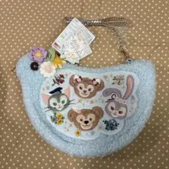 【新品】ダッフィー フレンズ ショルダーバッグ 水色のサムネイル