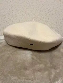 CHILD WOMAN クリーム色 ベレー帽