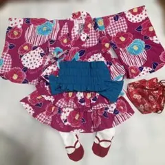 美品mezzo piano 浴衣セパレートスカート夏祭り