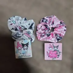 My Melody & Kuromi ヘアアクセサリー 2個セット
