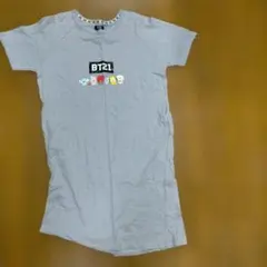 BT21 半袖Tシャツ グレー