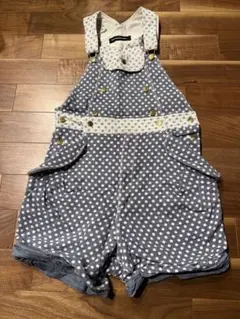 mercibeaucoup ドット柄ショートオーバーオールのサムネイル