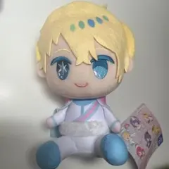 新品タグ付き　推しの子×サンリオキャラクターズぬいぐるみアクア➕キーホルダー