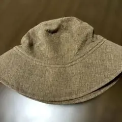 ブラウンバケットハット