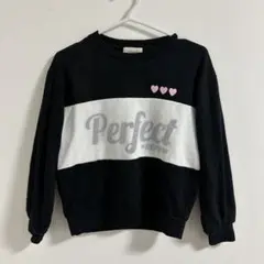 repipi armario トレーナー ブラック XS