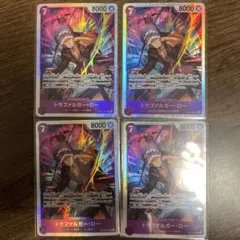 トラファルガー・ロー SR OP12-073 ワンピースカード　4枚セット