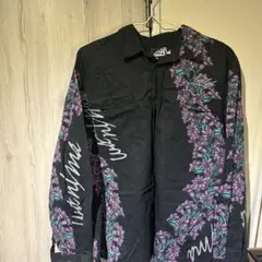 leflah WANIMAコラボ 長袖シャツ 黒