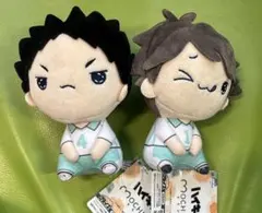 ハイキュー!! もちぴこ ぬいぐるみ　及川徹 岩泉一 2種セット