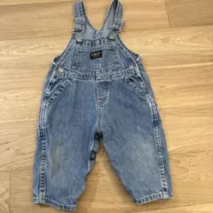 OSHKOSH デニムオーバーオール キッズのサムネイル