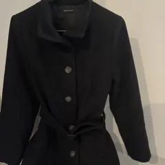 URBAN RESEARCH アーバンリサーチ ウールコート 黒 ハーフコート